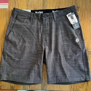 Hurley Men's Charcoal Hybrid Shorts